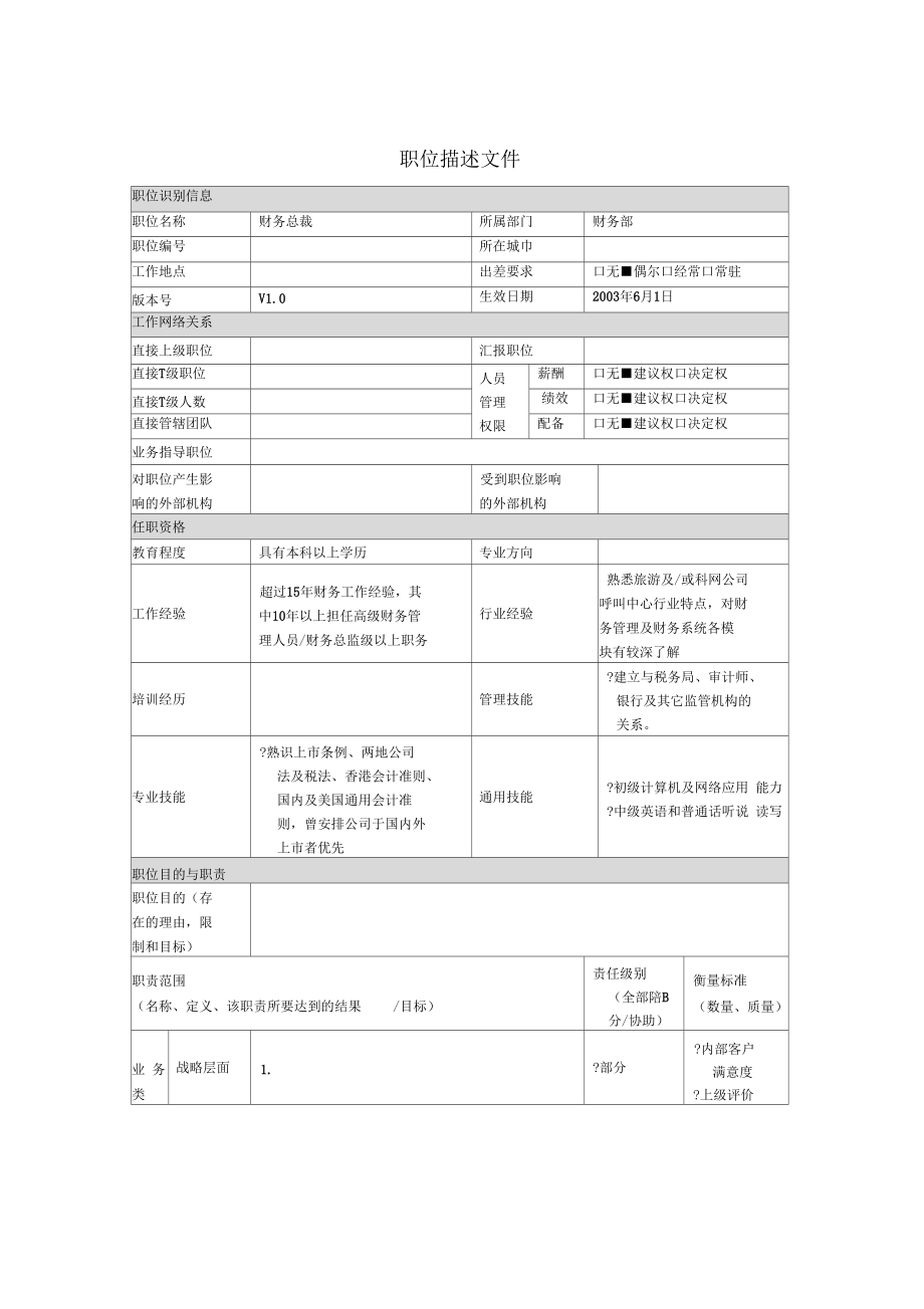 財務總監(jiān)工作內(nèi)容(如何做好財務總監(jiān)工作)