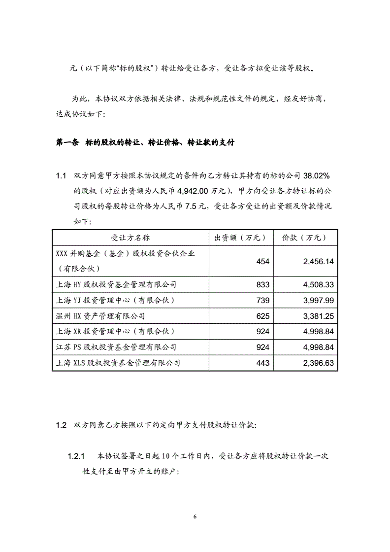 股權(quán)投資協(xié)議(眾籌股權(quán)投資協(xié)議)