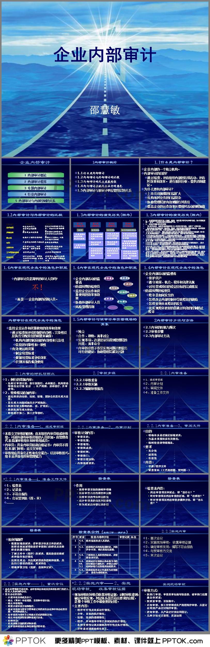 企業(yè)內(nèi)部審計(jì)課件